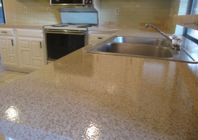 refinished countertop
