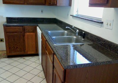 refinished countertop