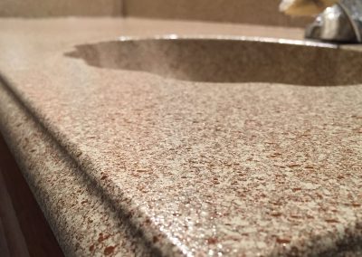 refinished countertop