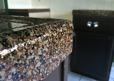 refinished countertop