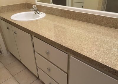 refinished countertop