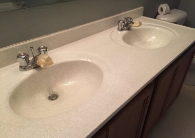 refinished countertop