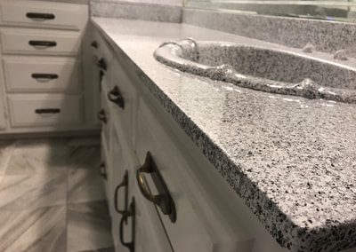 refinished countertop