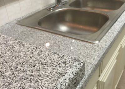 refinished countertop