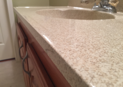 refinished countertop