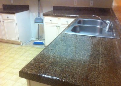 refinished countertop