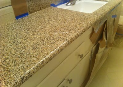 refinished countertop