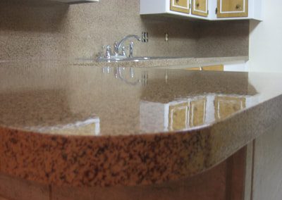 refinished countertop